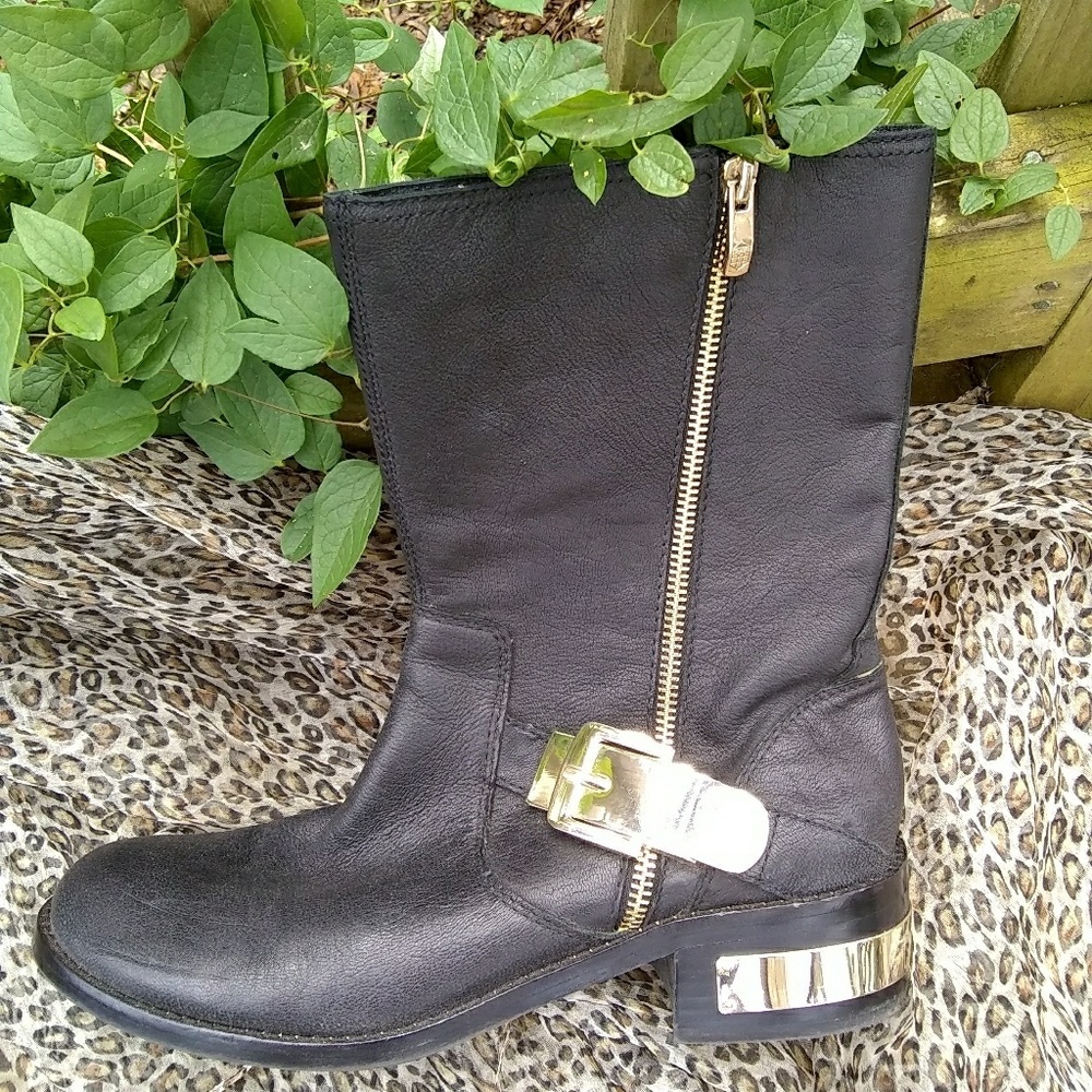 Vince Camuto fashion moto type boots